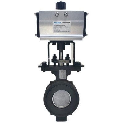 氣動對夾式高性能蝶閥